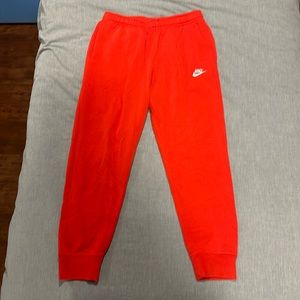 Red bike sweatpants SIZE M